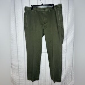 Polo Ralph Lauren Men's Green Stretch Straight Fit Chino Pants 38x30 Blue Pony